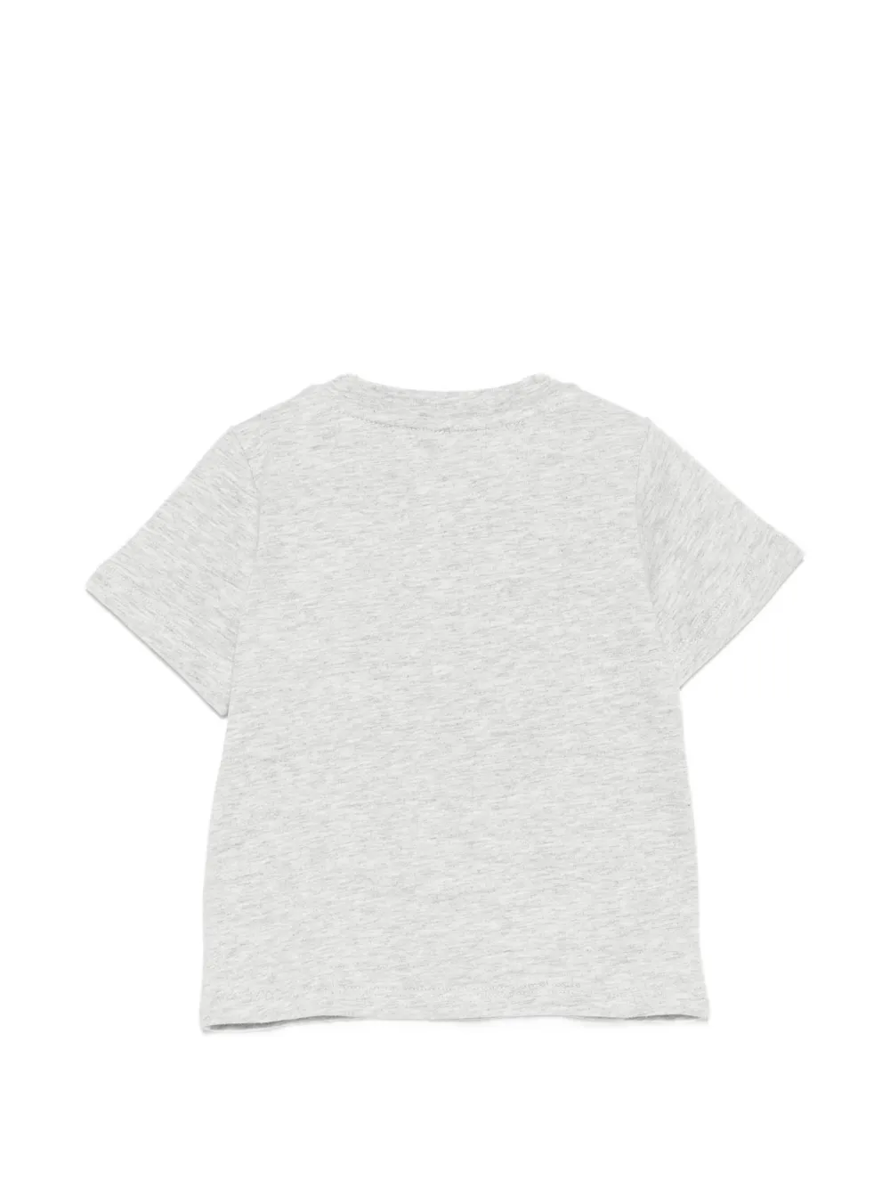 Stella McCartney Kids T-shirt met duif-print en logo-detail Grijs