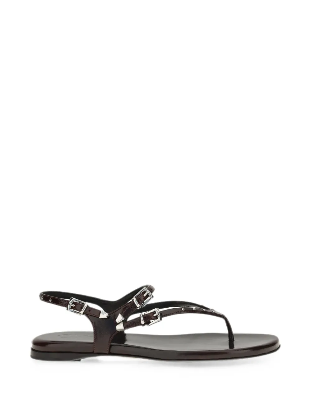 Chloé Susanna studded leather sandals Bruin