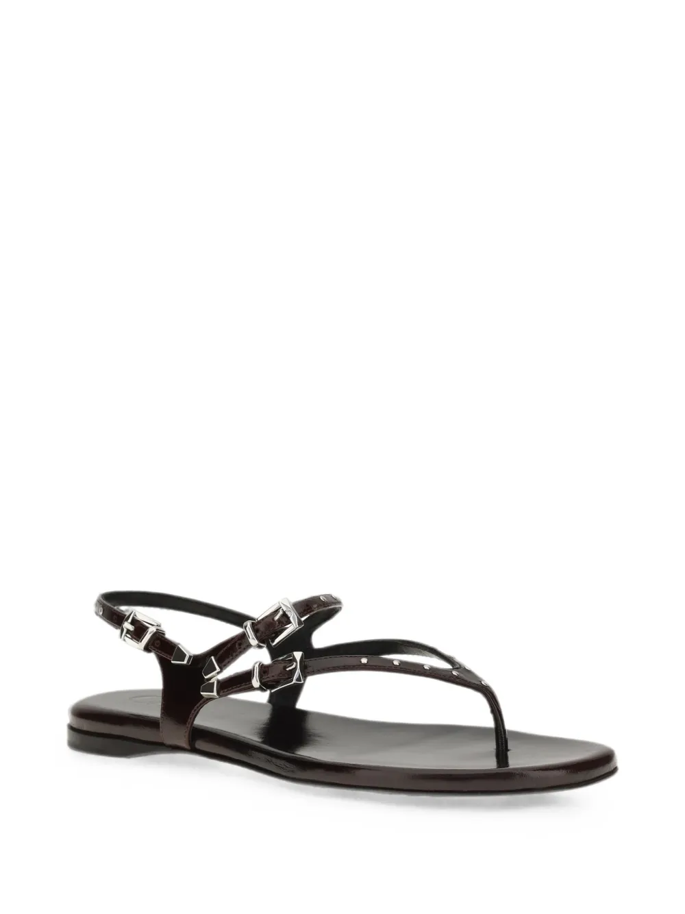 Chloé Susanna studded leather sandals Bruin