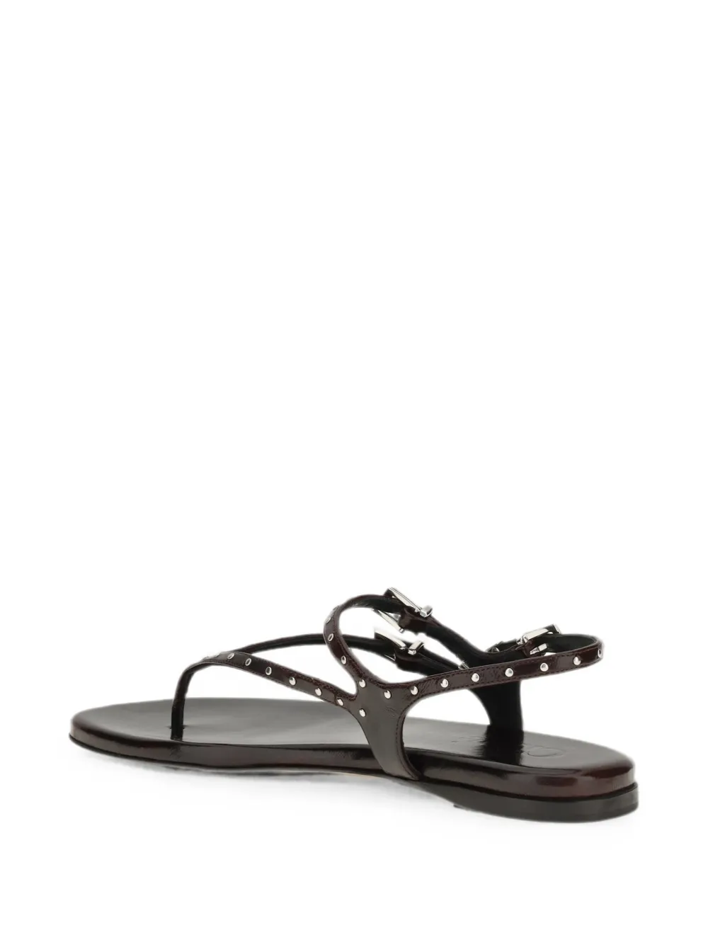 Chloé Susanna studded leather sandals Bruin