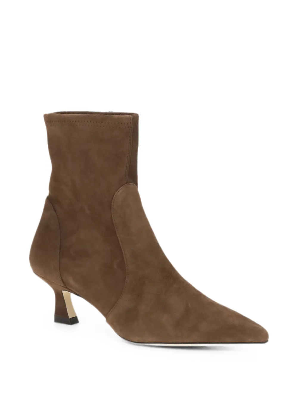 Stuart Weitzman Vinnie pointed-toe ankle boots Bruin