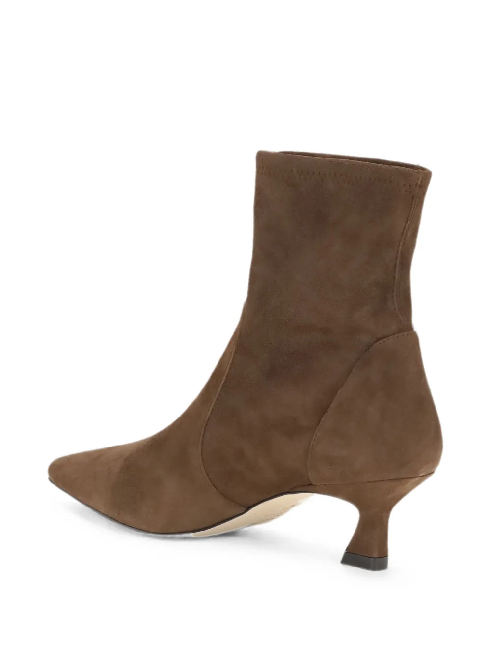 Stuart Weitzman Vinnie pointed-toe ankle boots Bruin