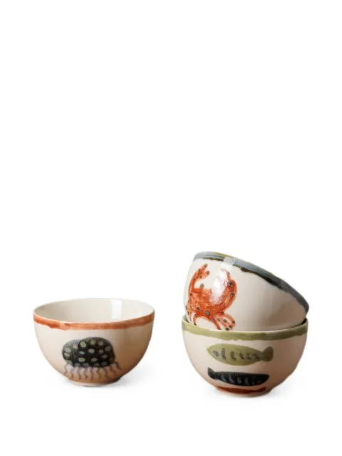CU I SEEYOU animal-print bowls