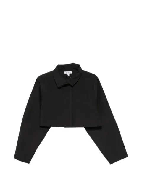 Alaïa chamarra corta con cuello de tortuga