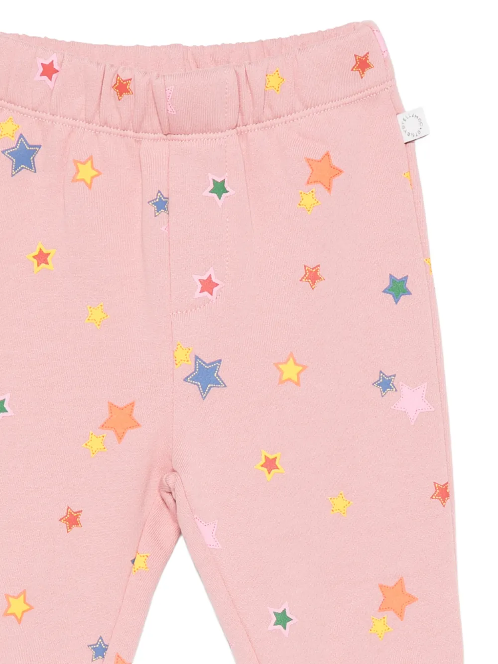 Stella McCartney Kids Trainingsbroek met sterprint Roze
