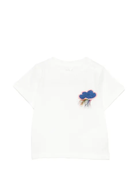 Stella McCartney Kids cloud-patch T-shirt