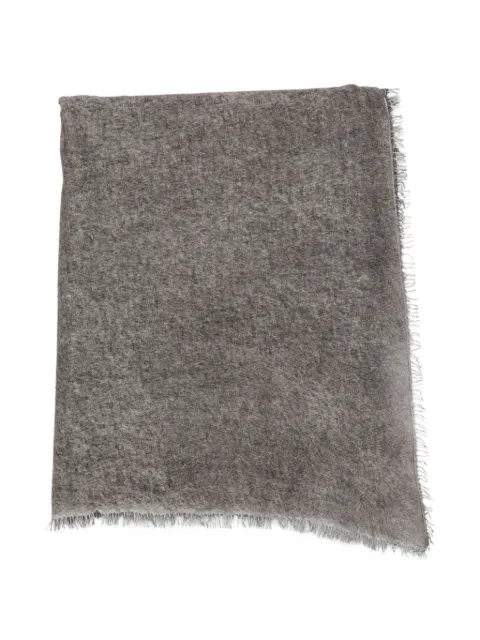 Avant Toi frayed-edge scarf