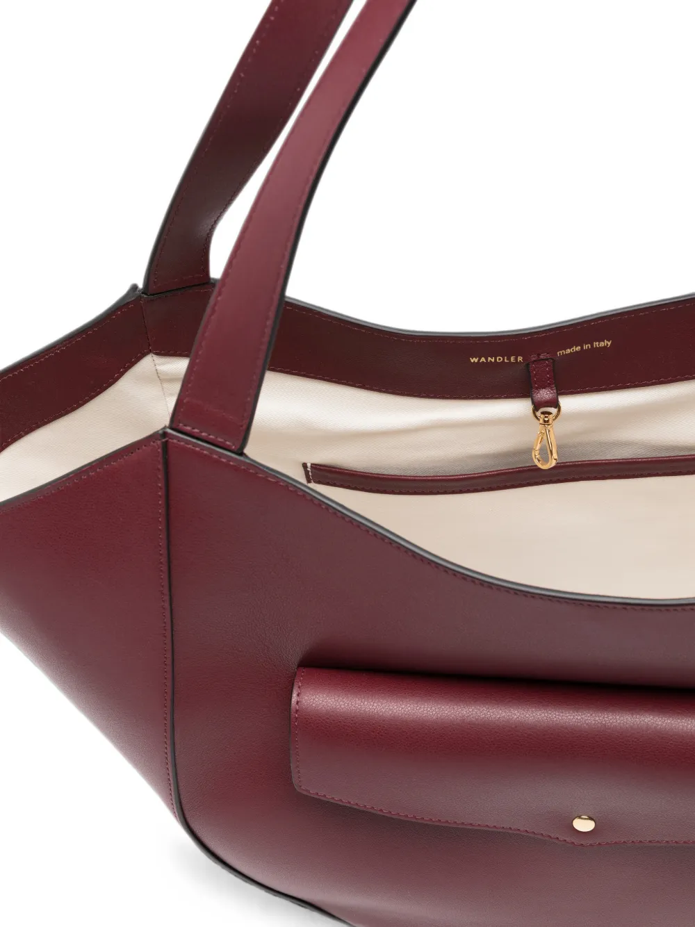 Wandler Asymmetrische shopper Rood