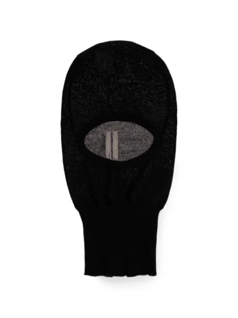 Rick Owens fine-knit cashmere balaclava