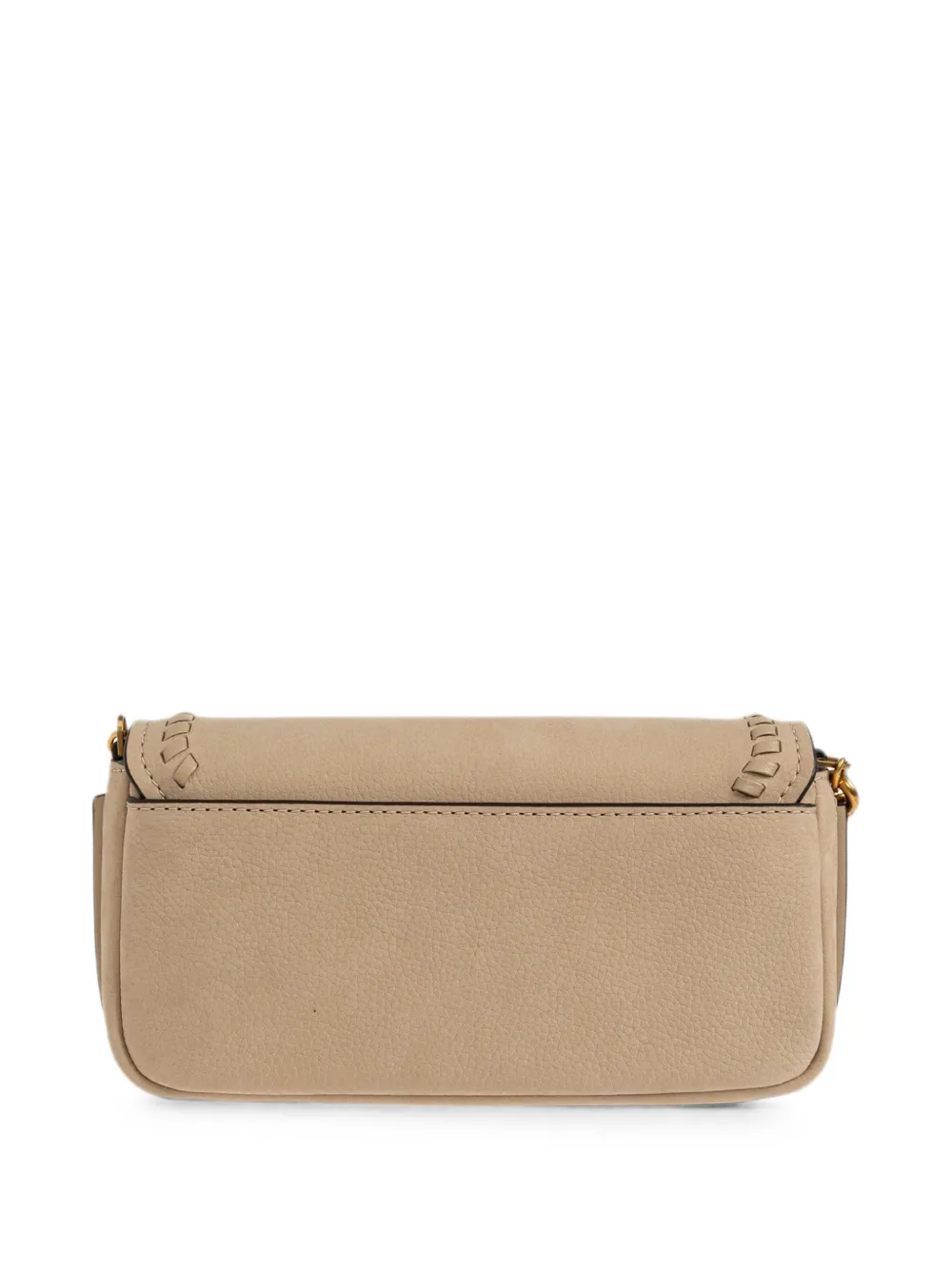 Michael Kors Nolita leren mini-schoudertas Beige