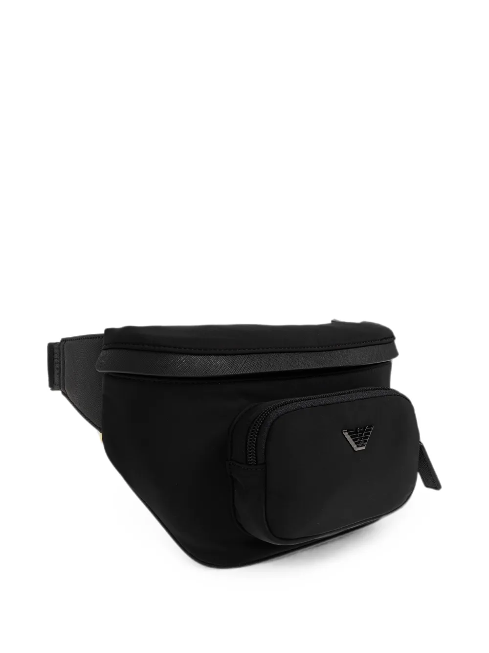 Emporio Armani Heuptas met logoplakkaat Zwart