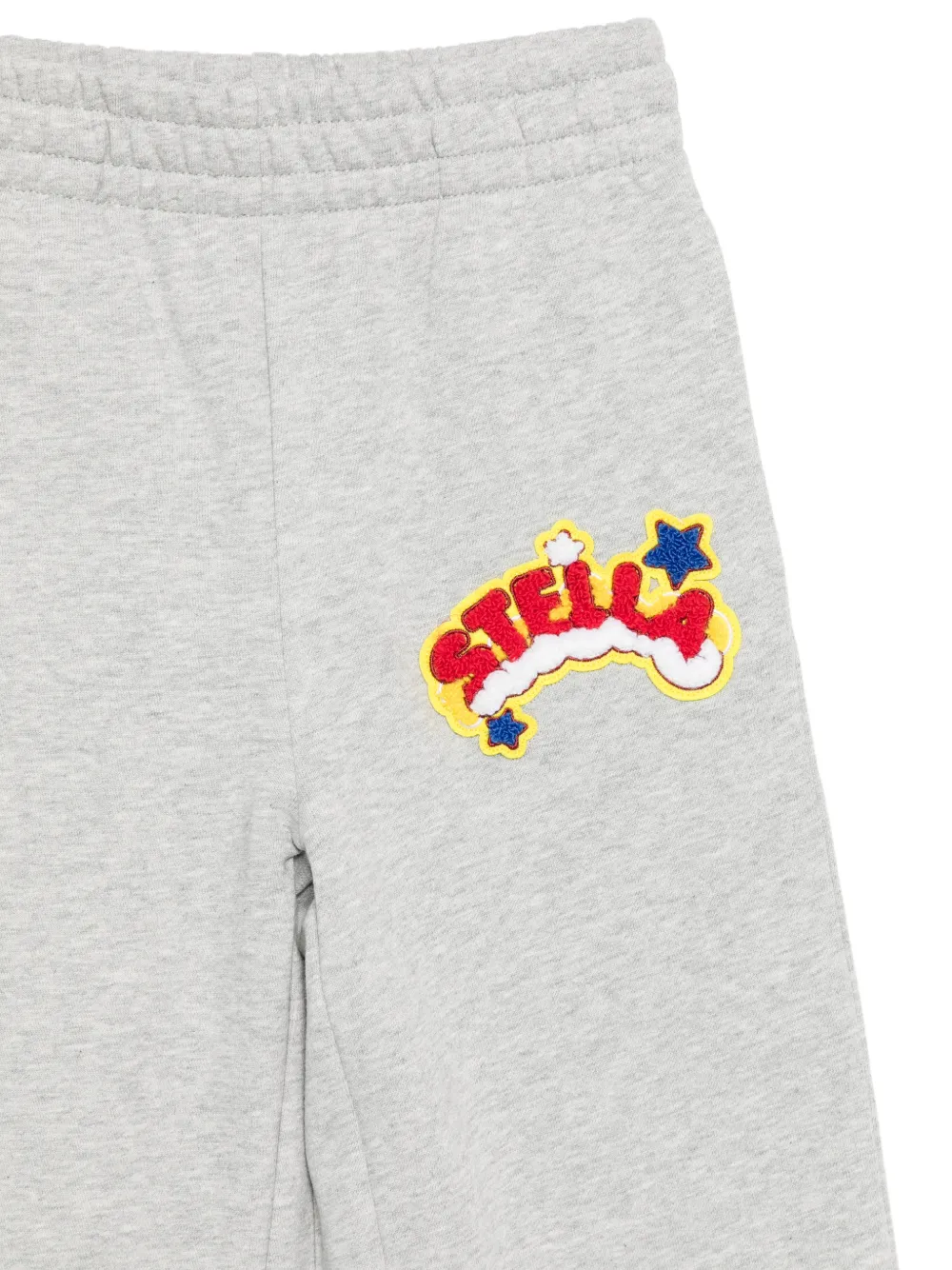 Stella McCartney Kids Trainingsbroek met logopatch Grijs
