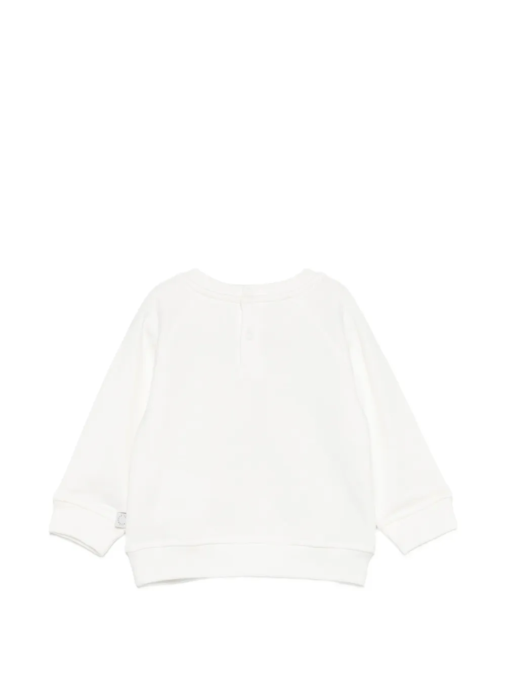 Stella McCartney Kids Rainbow sweater met franje Wit