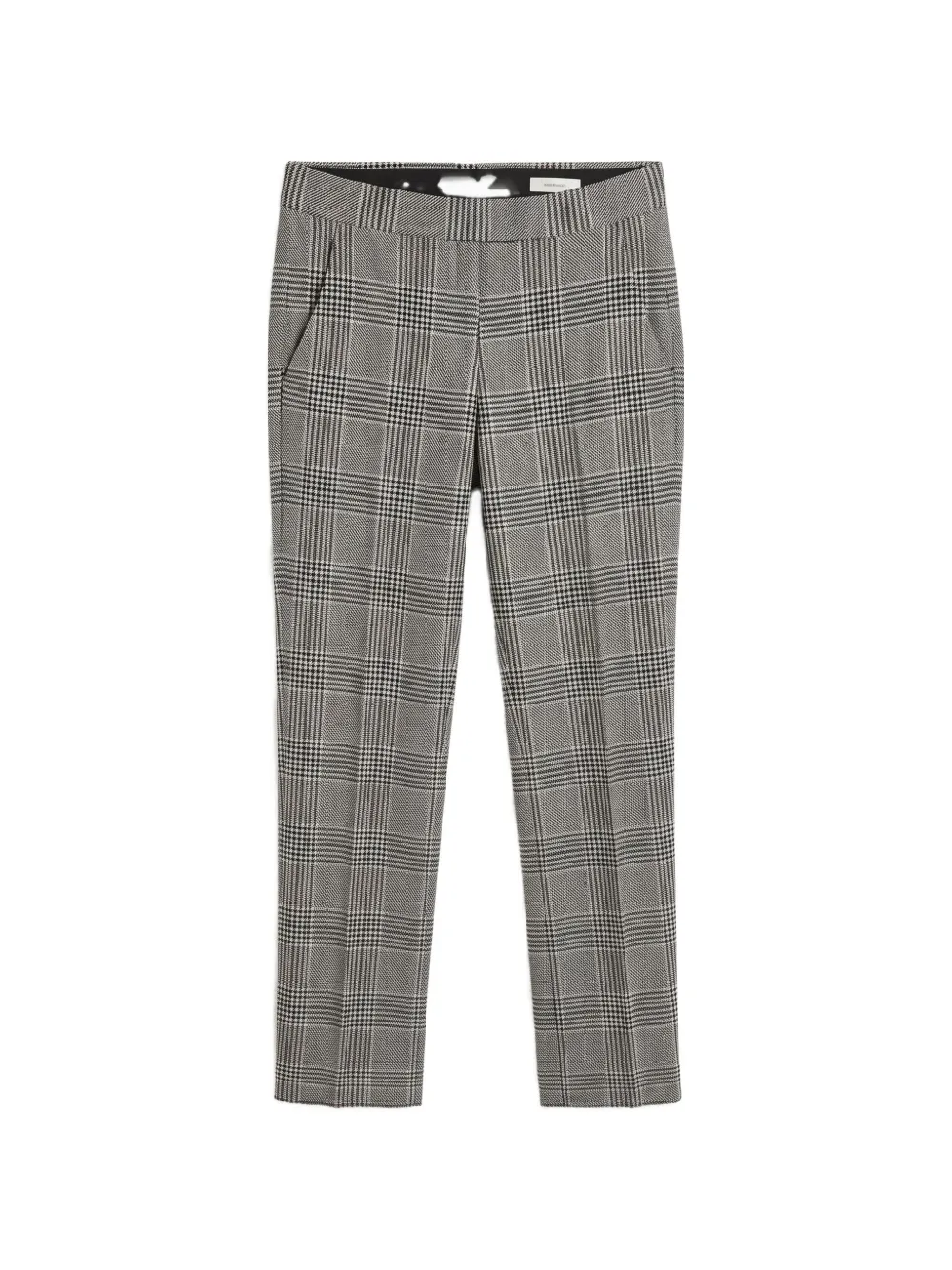 TOM FORD Prince of Wales check trousers - Nero
