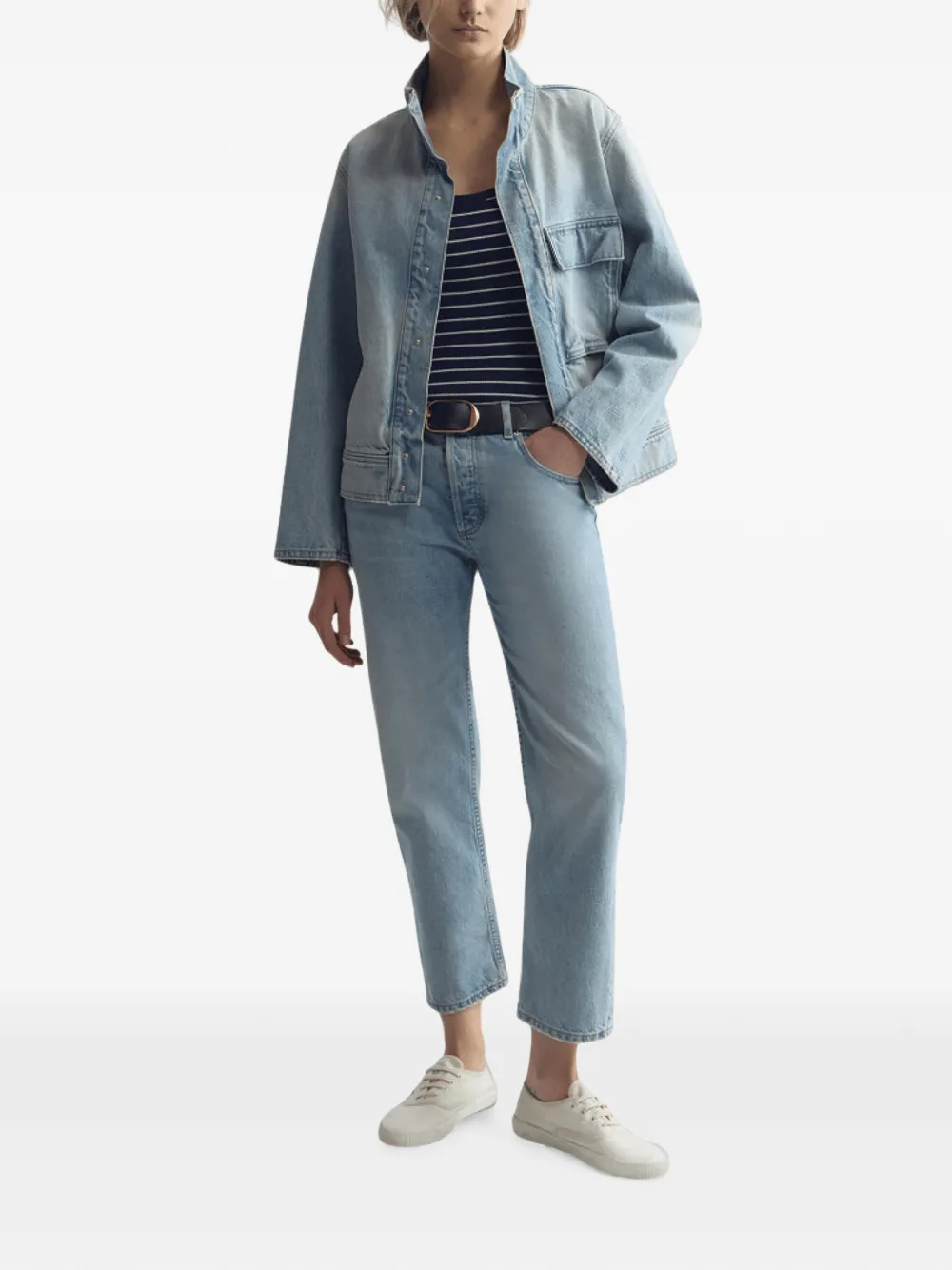 Nili Lotan Straight jeans Blauw