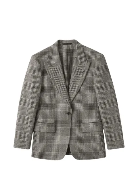 TOM FORD Prince of Wales check blazer