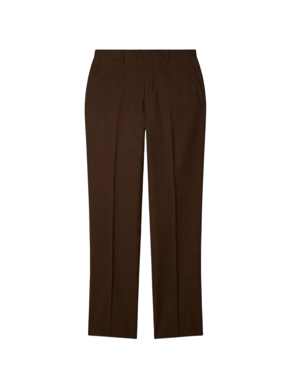 Paul Smith pressed-crease trousers - Braun
