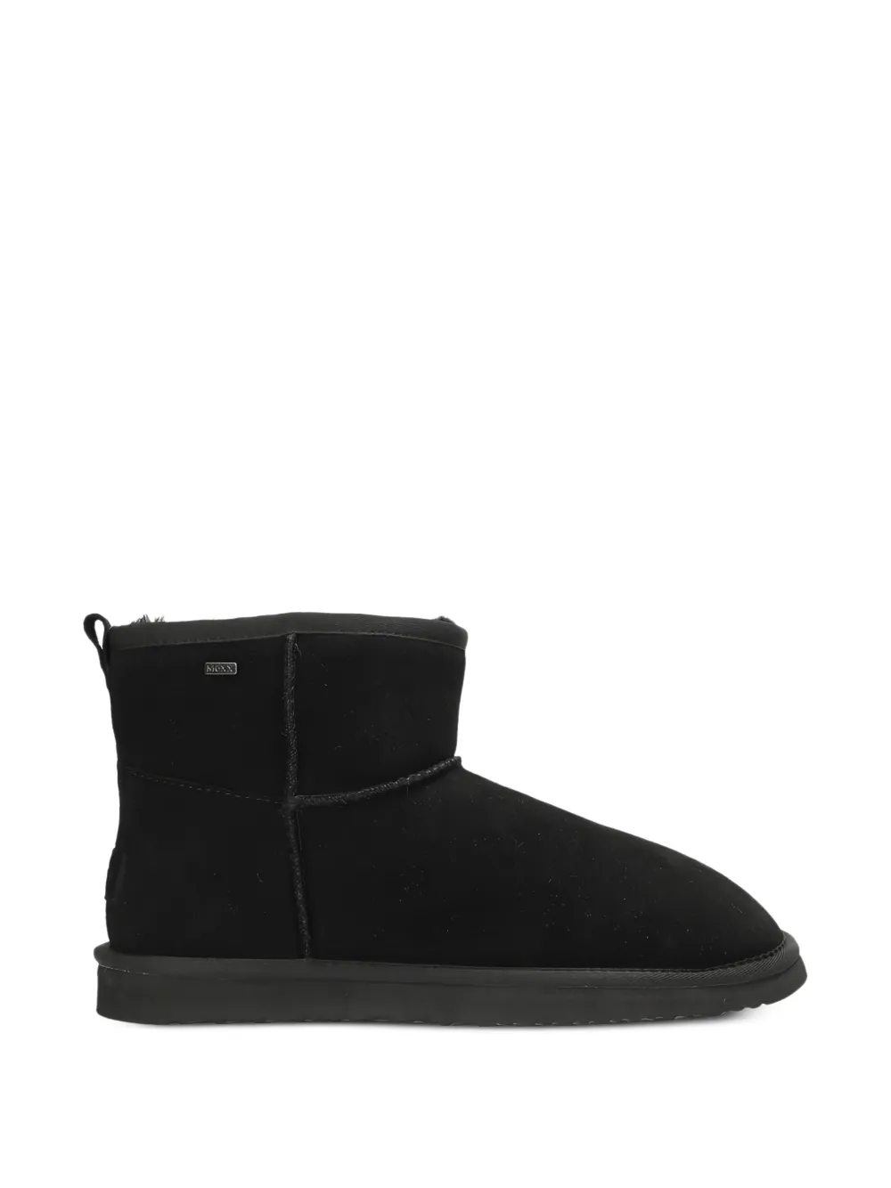 Mexx Olympia Suede-finish Ankle Boots In Black