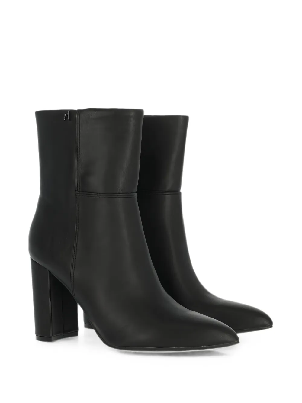 MEXX pointed-toe block-heel boots Zwart