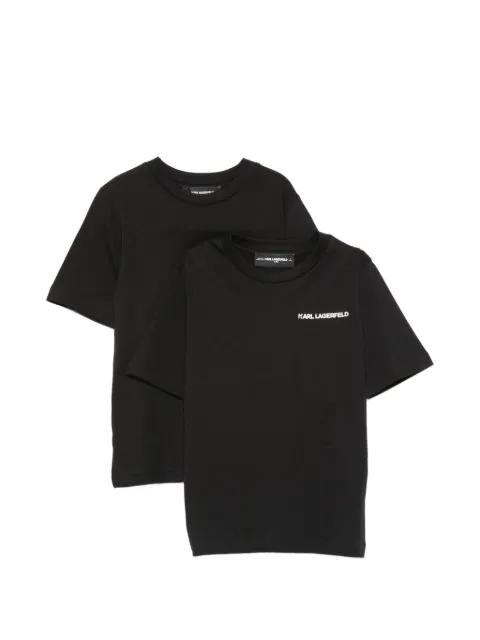 Karl Lagerfeld Kids T-shirt con logo (2 pezzi)