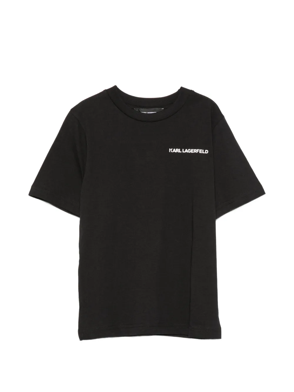 Karl Lagerfeld Kids Twee T-shirt met logo-print Zwart