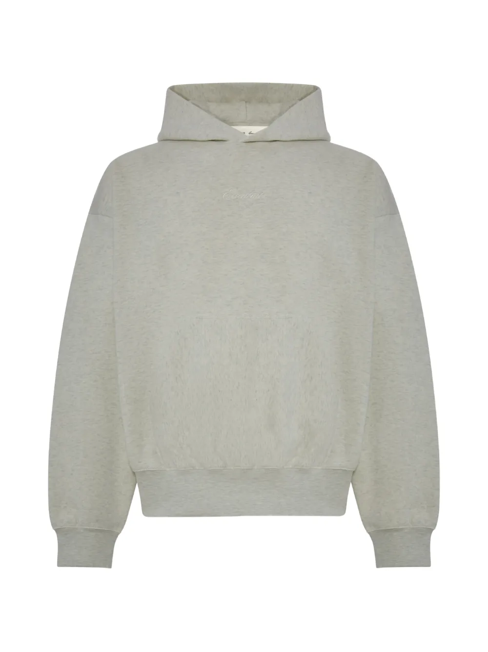 FEAR OF GOD ESSENTIALS Signature Classic logo-embroidered hoodie - Grigio