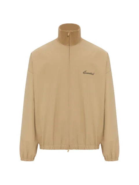 FEAR OF GOD ESSENTIALS Signature logo-embroidered jacket