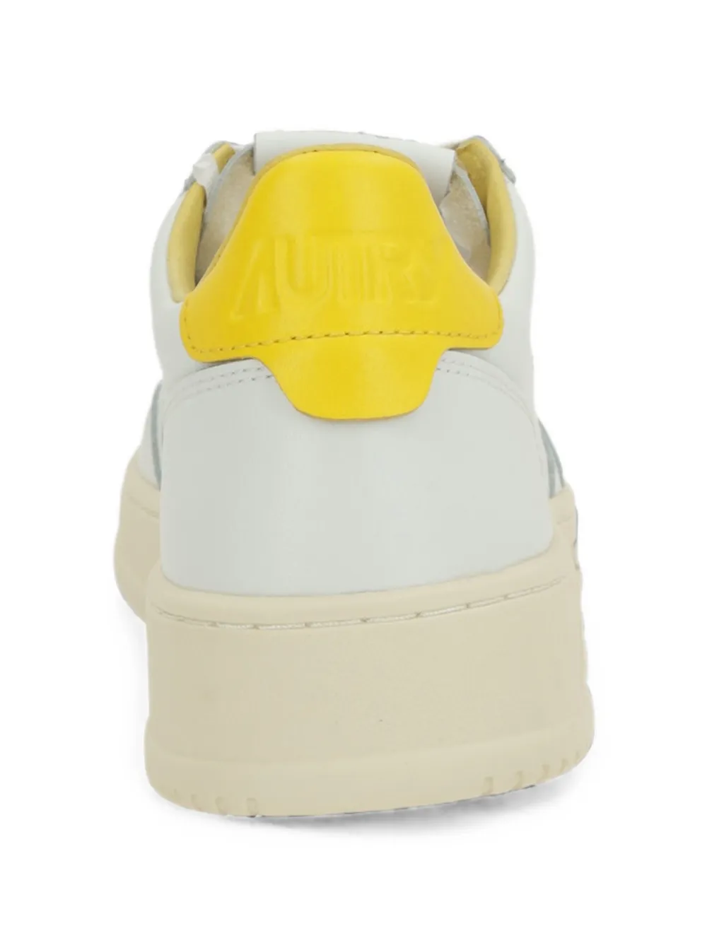 Autry Medalist perforated leather sneakers Wit