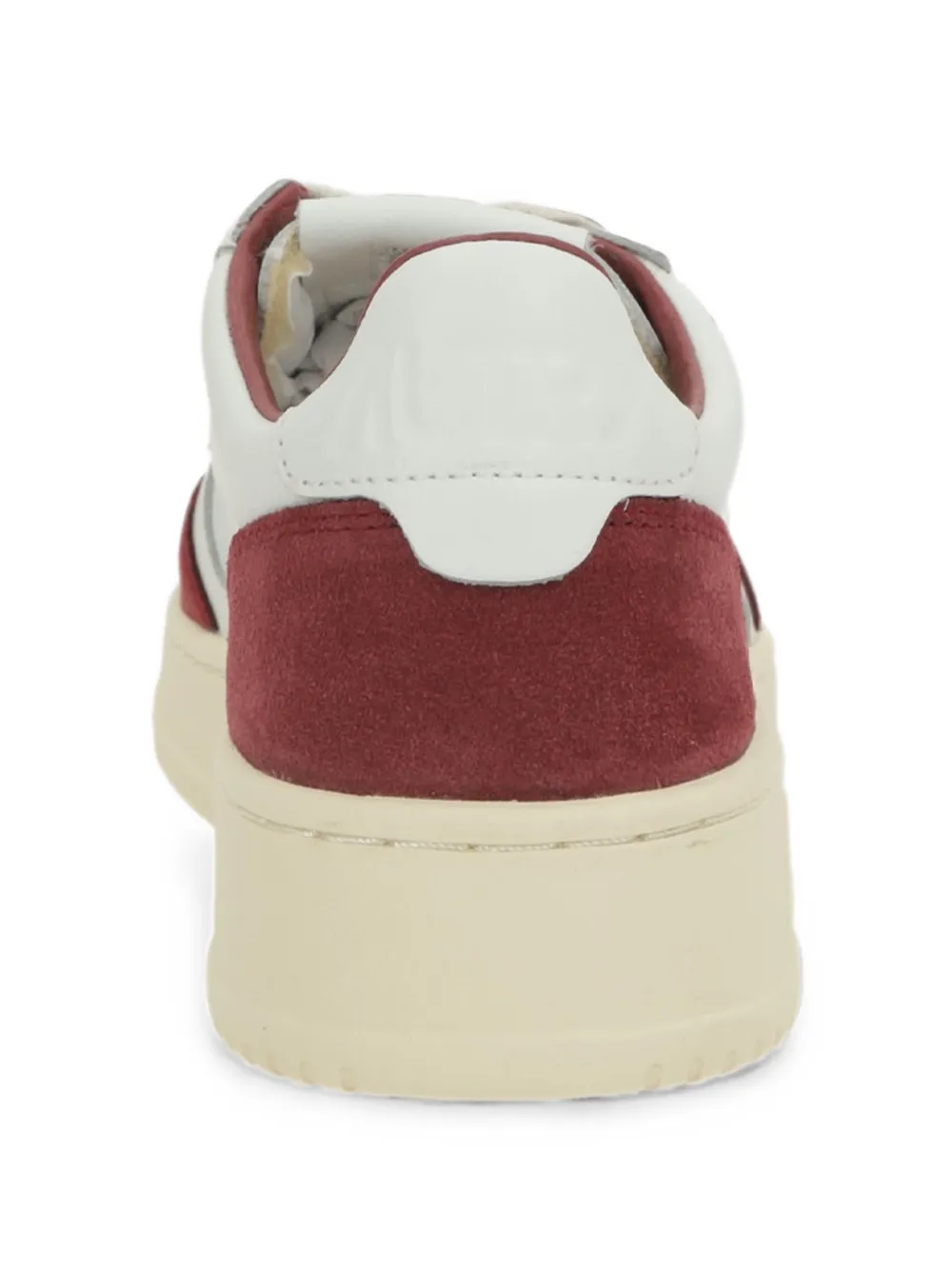 Autry Medalist perforated panelled sneakers Wit
