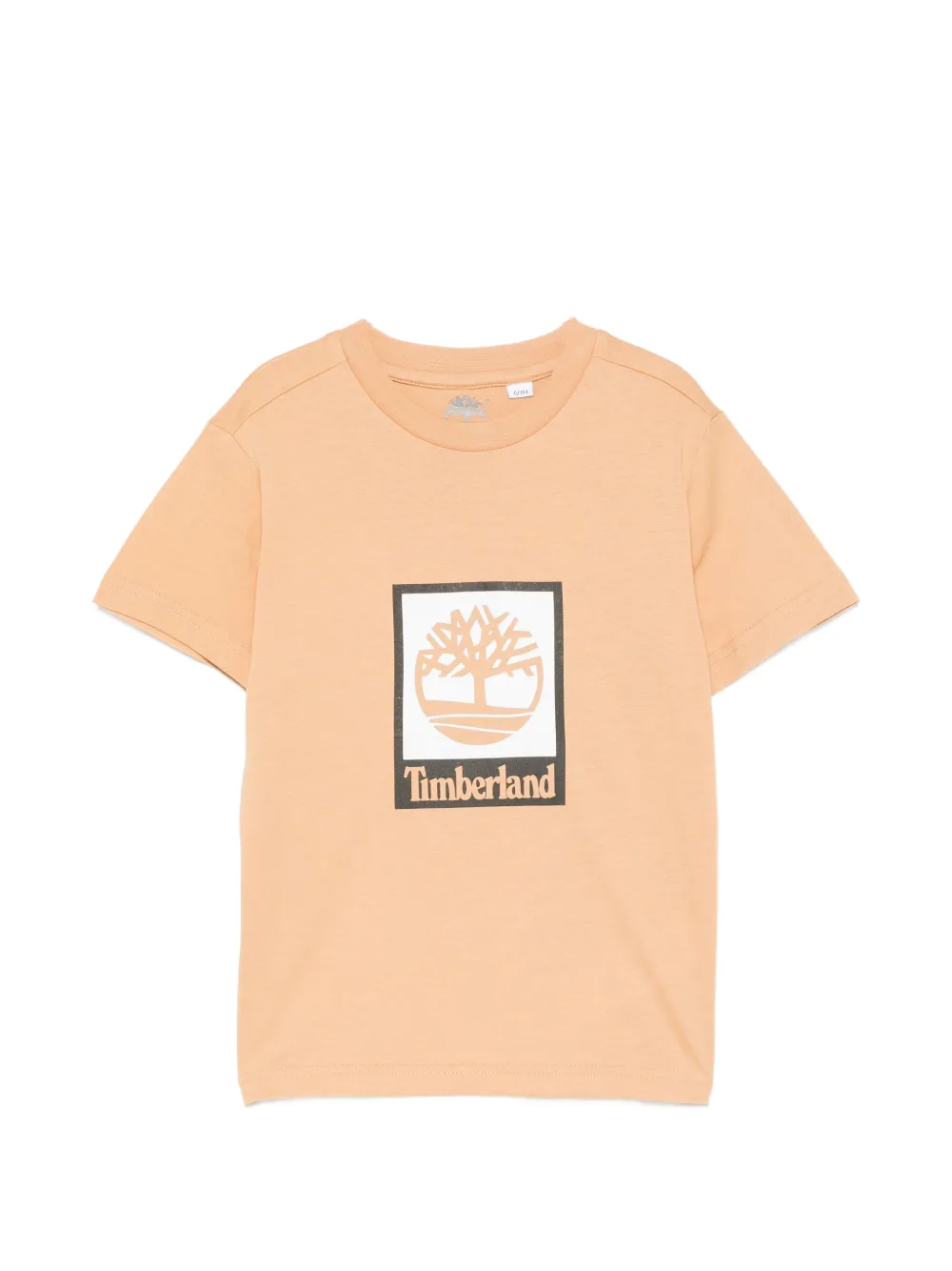 Timberland Kids logo-print T-shirt - Toni neutri