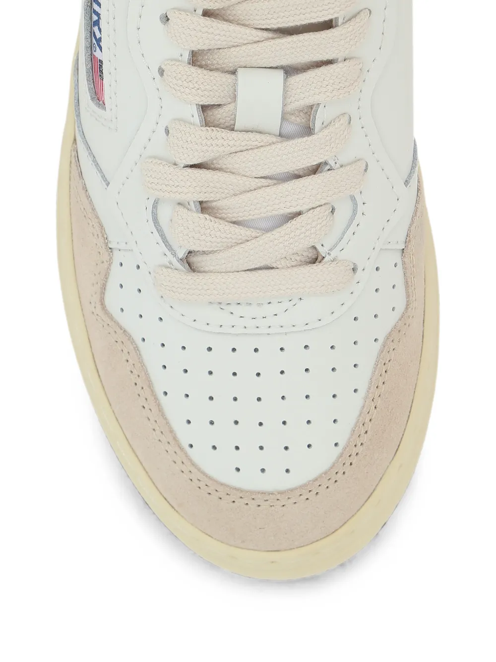 Autry Medalist leather sneakers Wit