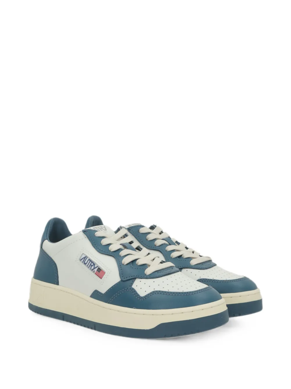Autry Low-top sneakers met geperforeerde neus Wit