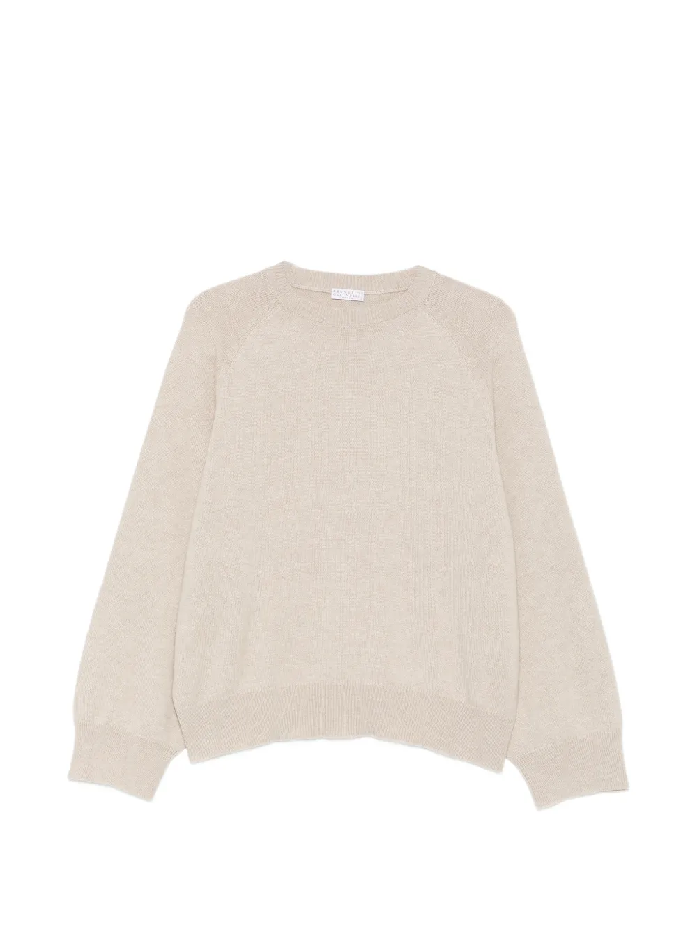 Brunello Cucinelli raglan-sleeve sweater - Neutrals