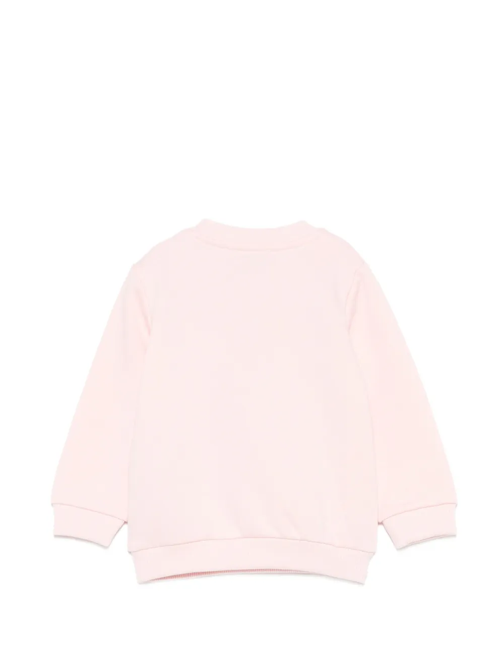Moschino Kids Sweater met logoprint Roze