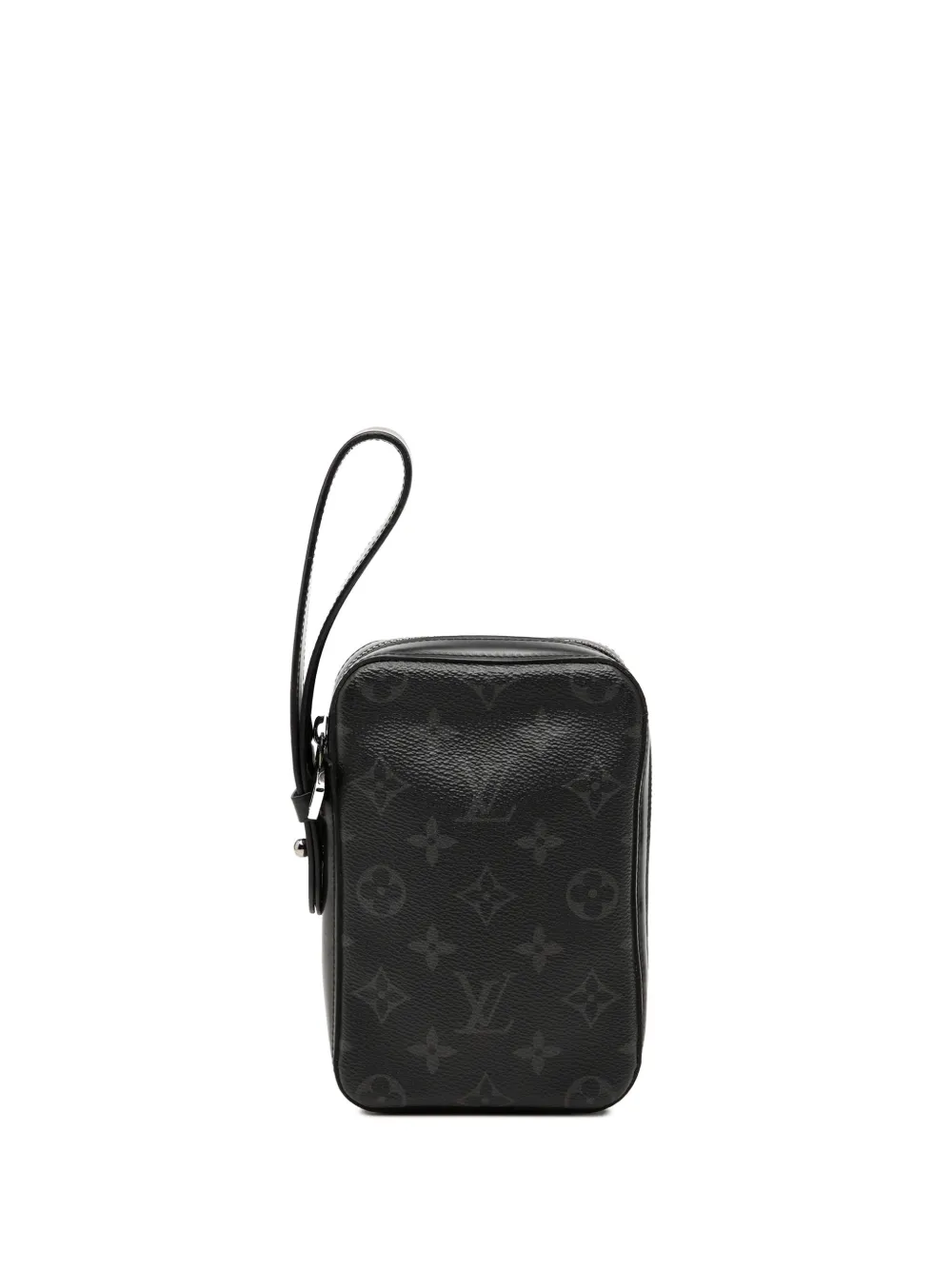 Louis Vuitton Pre-Owned 2016 Monogram Eclipse Box clutch bag - Nero