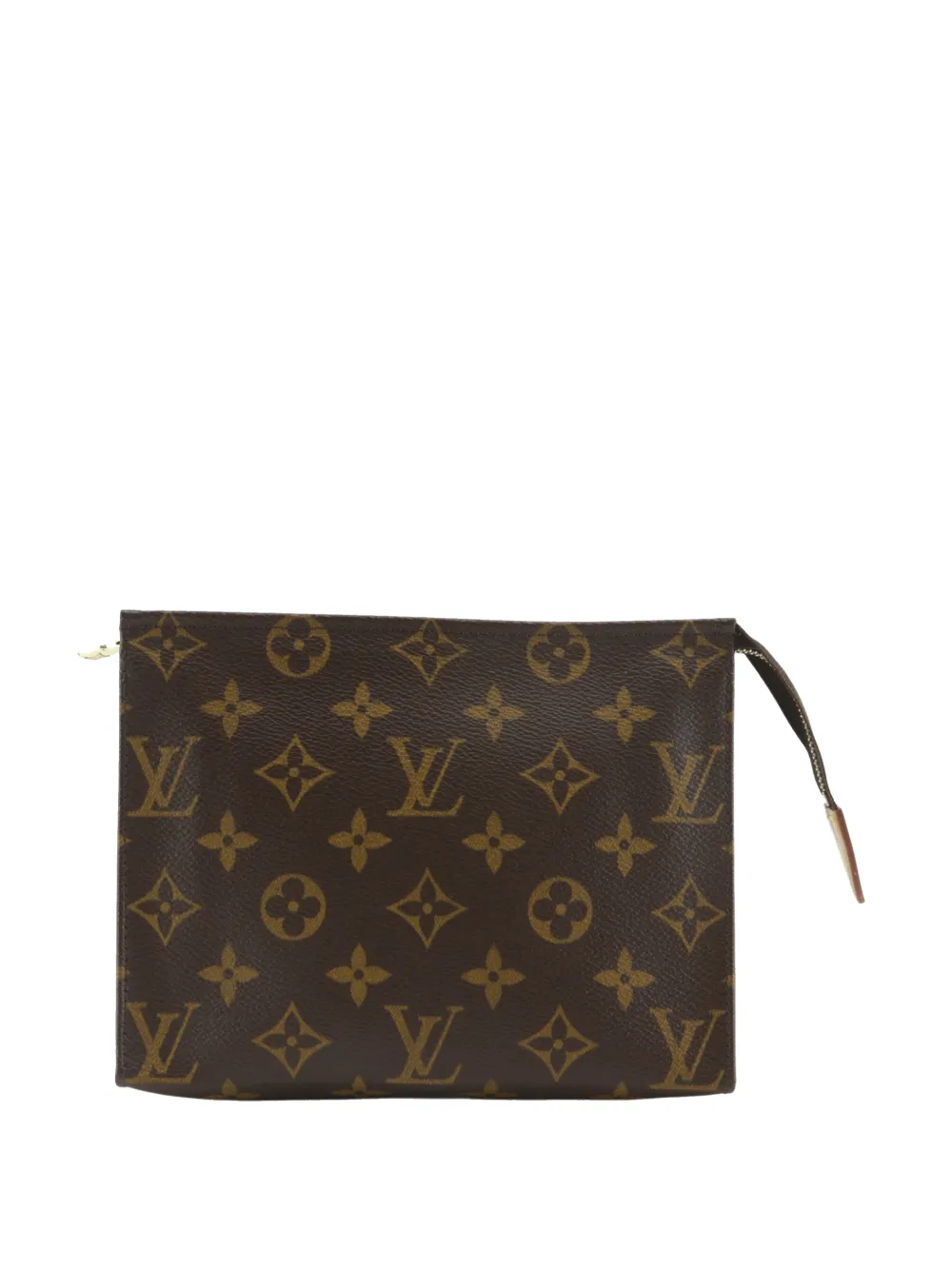 Louis Vuitton Pre-Owned 2003 Monogram Toiletry Pouch 19 clutch bag - Braun