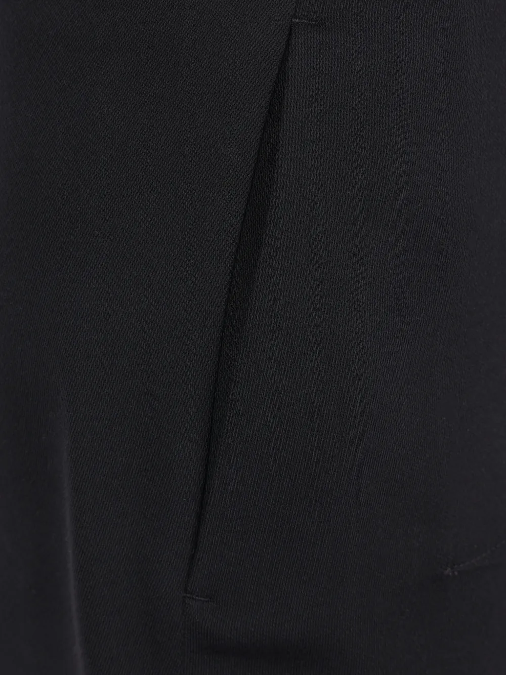 Rick Owens Midi-rok met split Zwart
