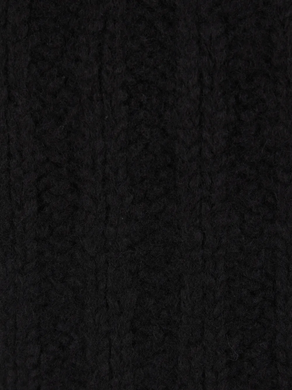 Rick Owens Ribgebreide top Zwart