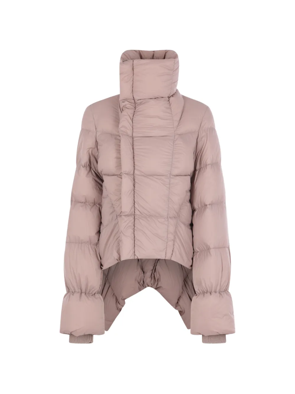 Rick Owens quilted high-neck jacket - Rosa