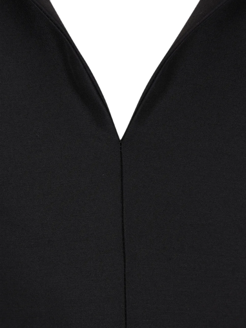 Balenciaga Off-shoulder midi-jurk Zwart