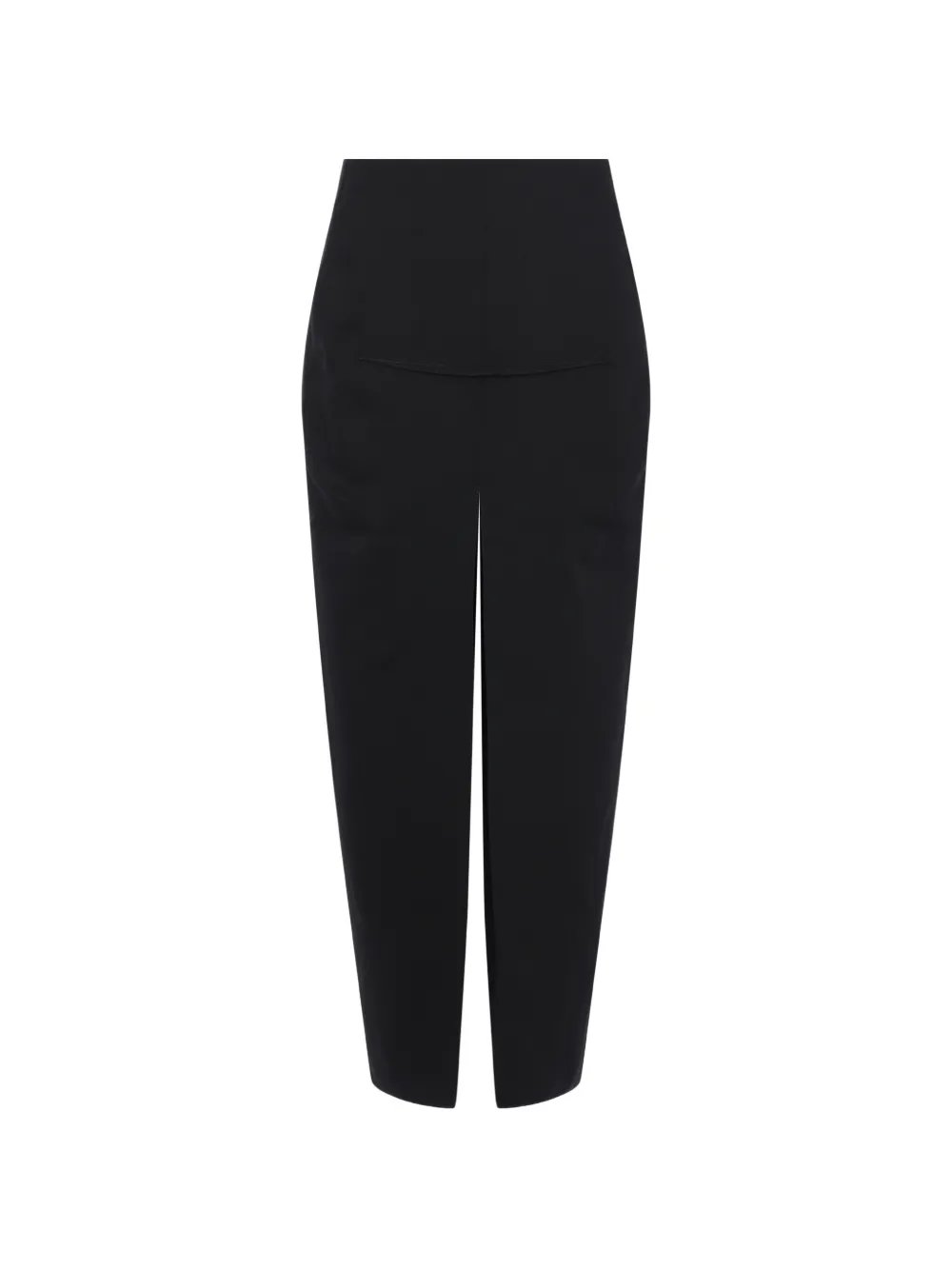 Rick Owens wool midi skirt - Nero