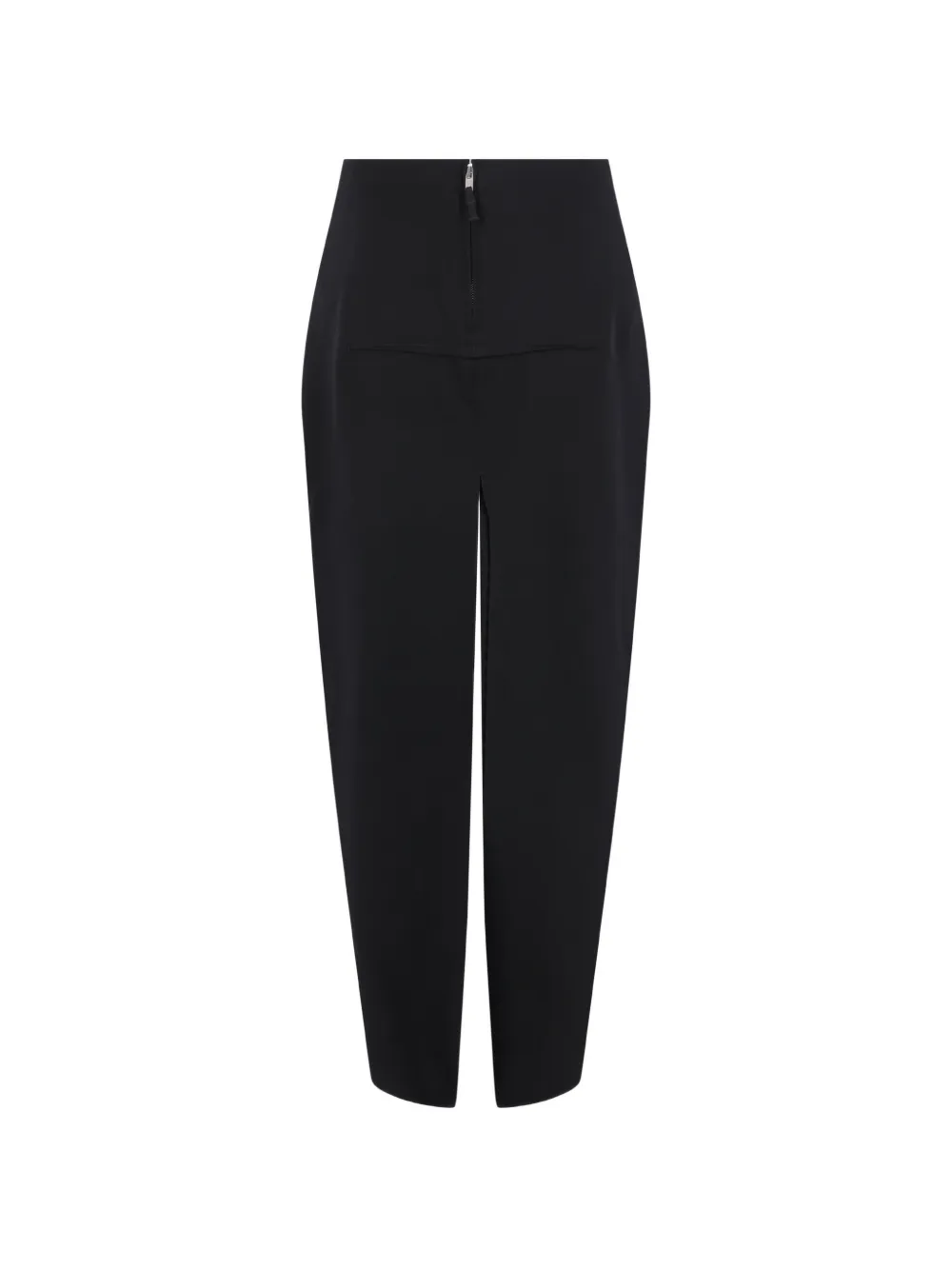 Rick Owens Wollen midi-rok Zwart