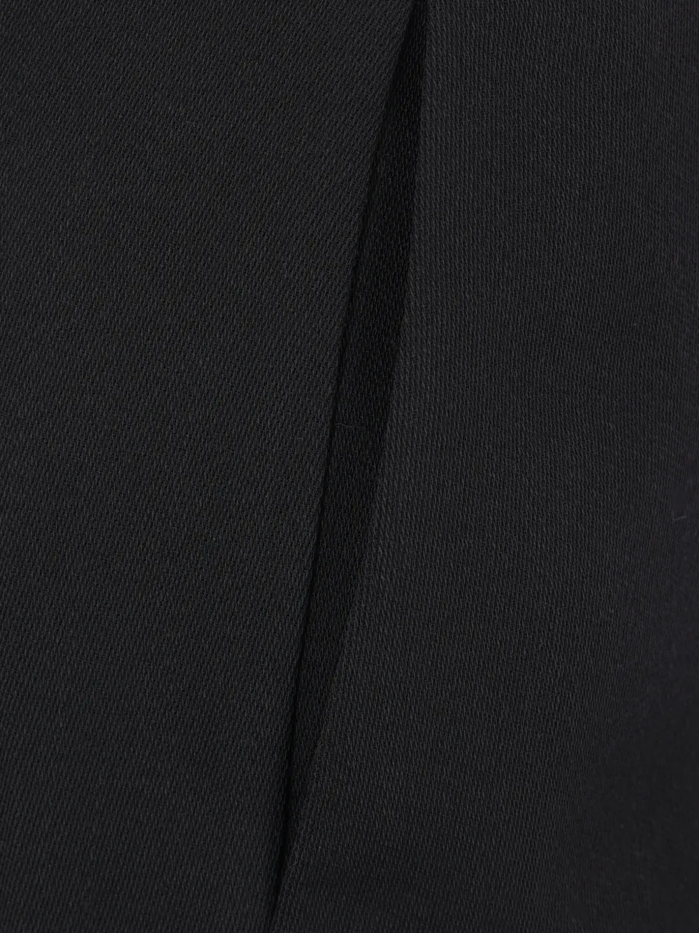 Rick Owens Wollen midi-rok Zwart