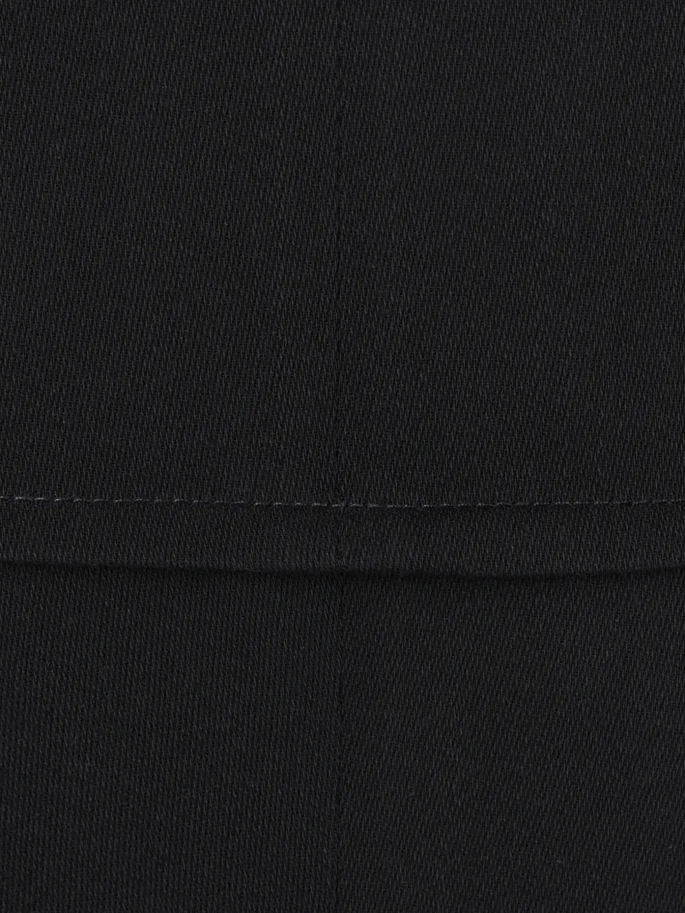 Rick Owens Wollen midi-rok Zwart