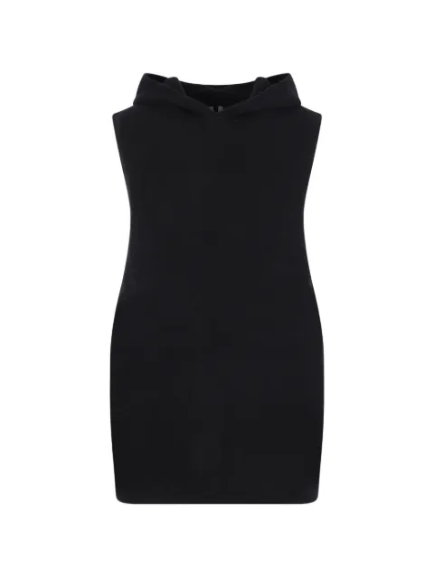 Rick Owens sleeveless hooded sweater