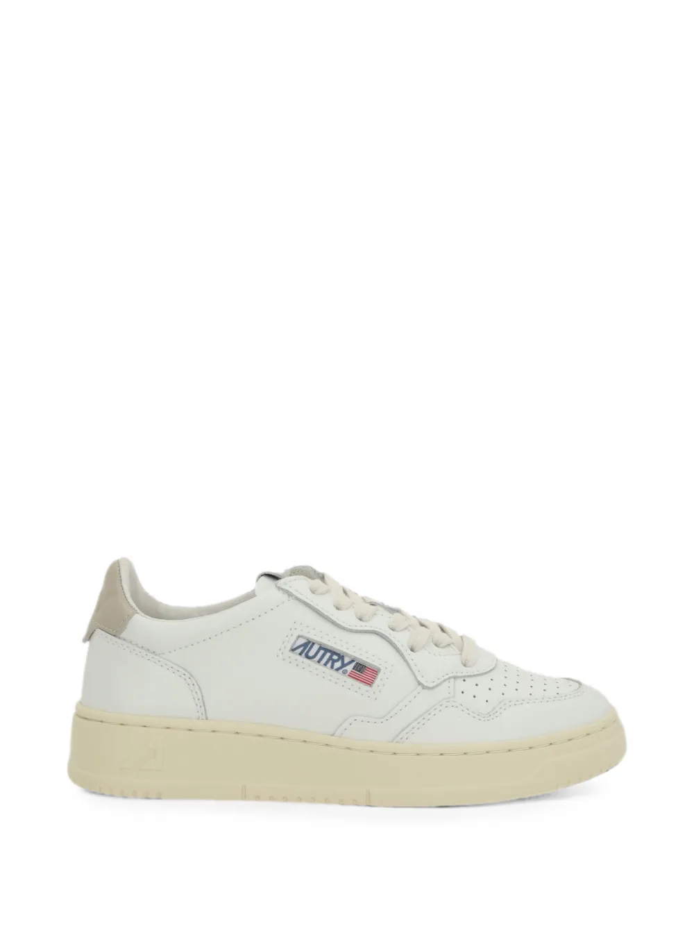 Autry Medalist perforated leather sneakers - Toni neutri