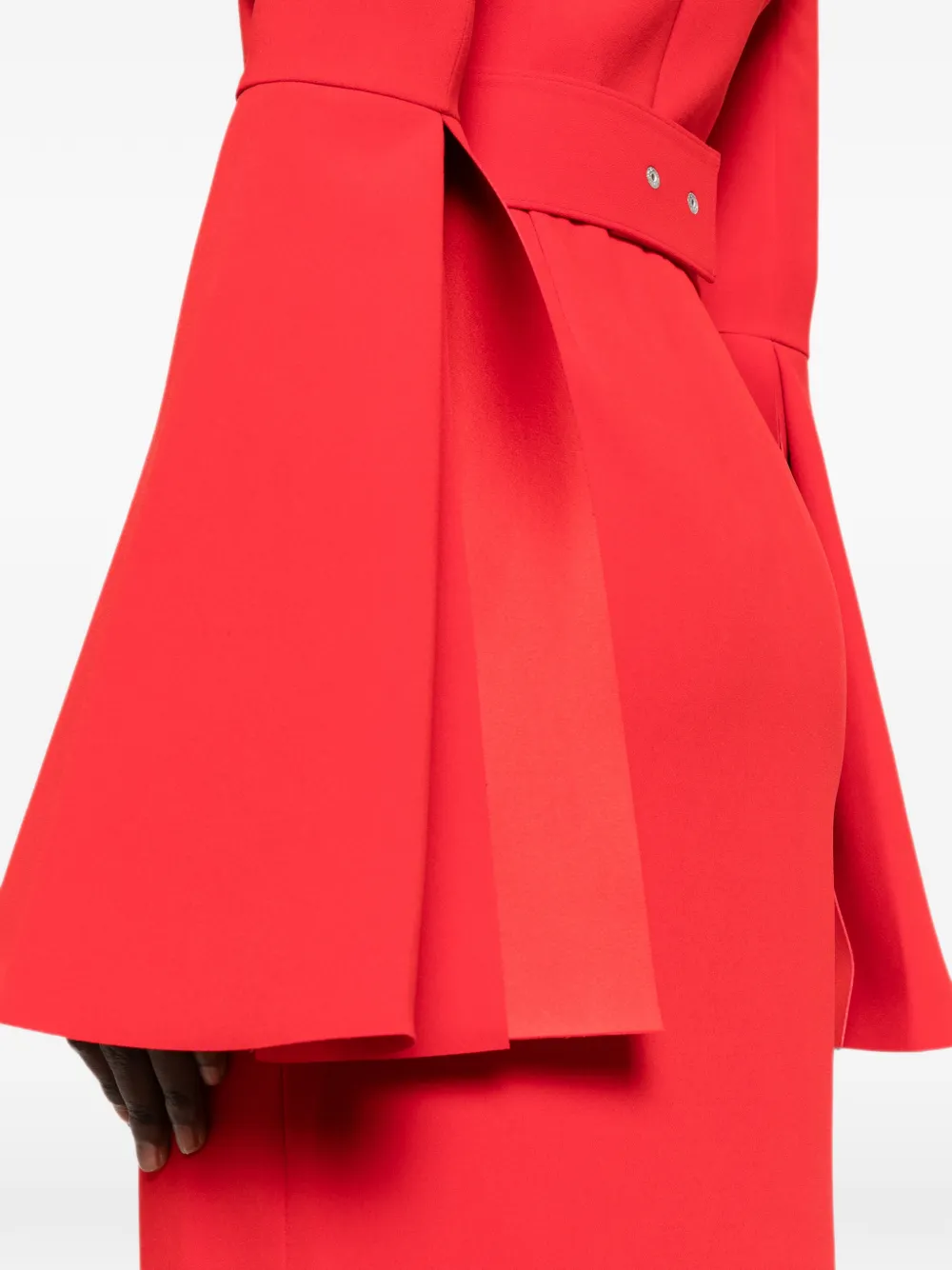 Solace London Theia maxi-dress Rood
