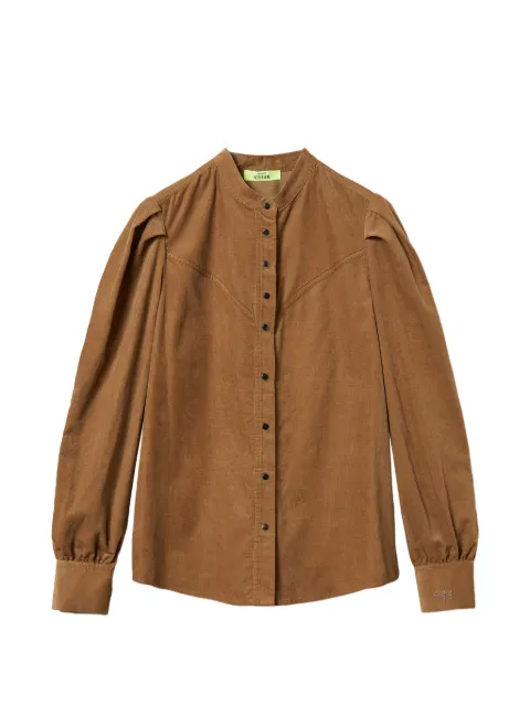 TWINSET camisa Myfo de terciopelo