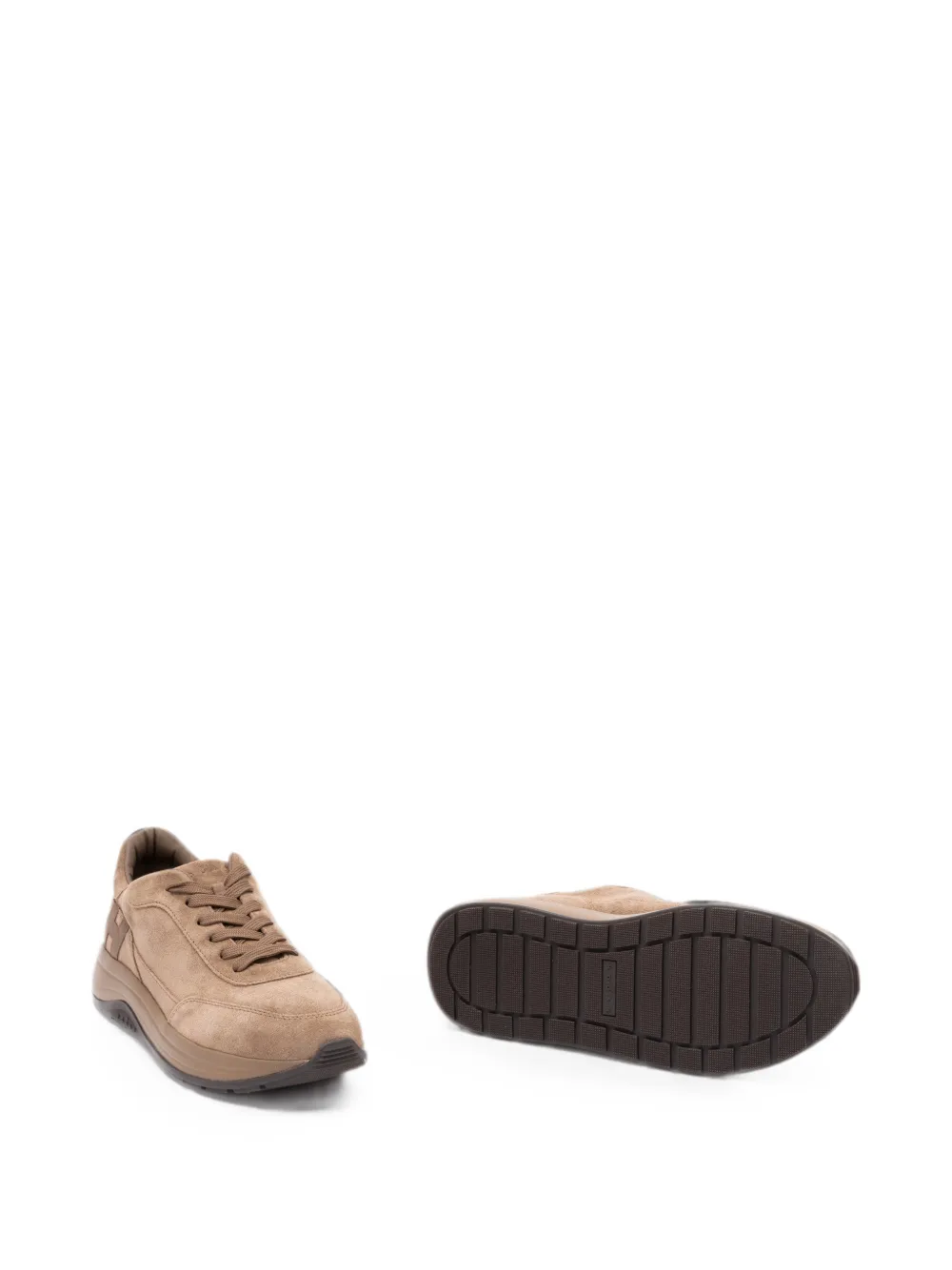 Hogan Hi-Light suede sneakers Bruin