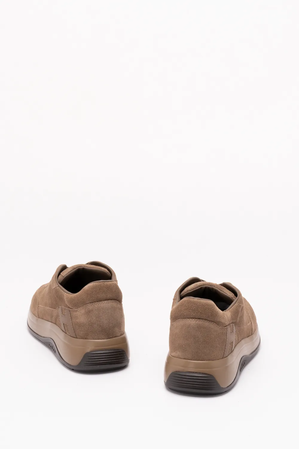 Hogan Hi-Light suede sneakers Bruin